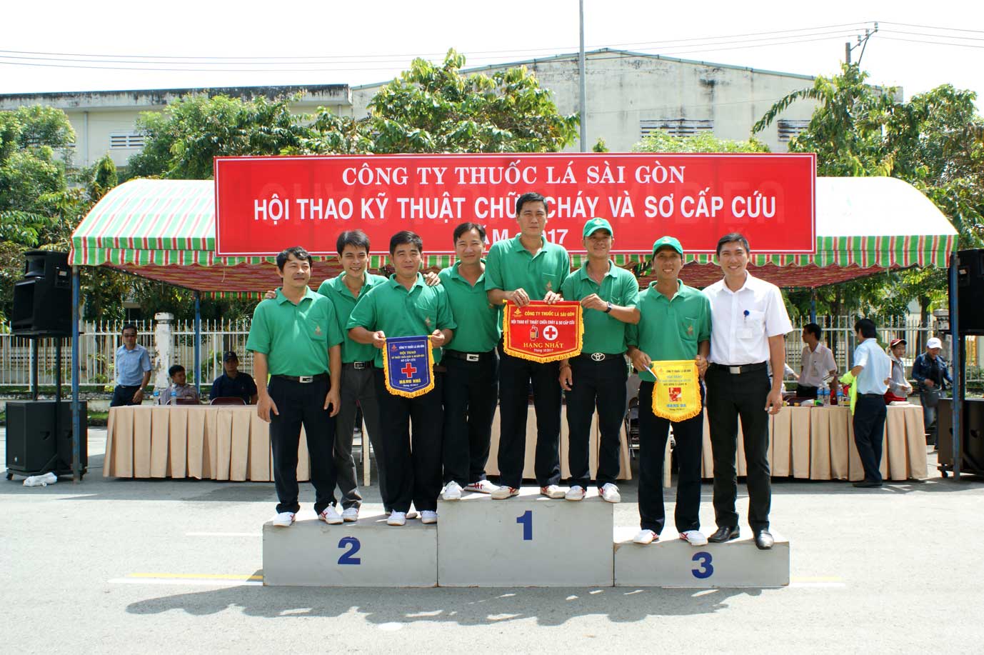 Hội thao kỹ thuật chữa cháy và sơ cấp cứu năm 2017